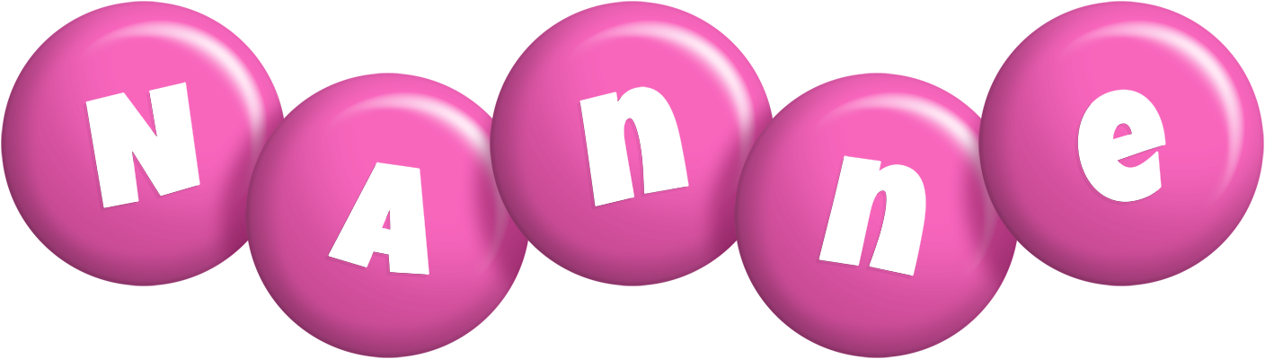 Nanne candy-pink logo