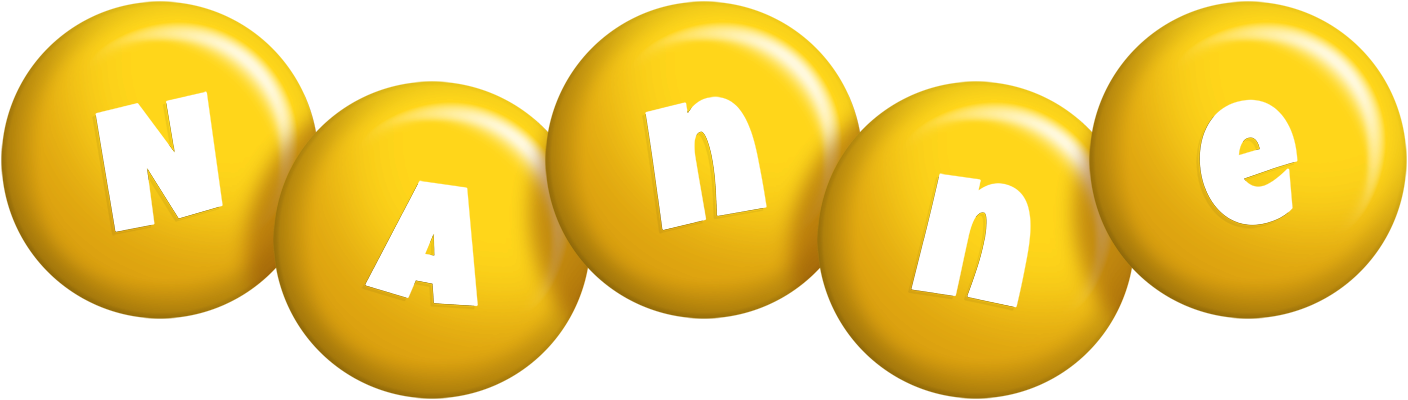 Nanne candy-yellow logo