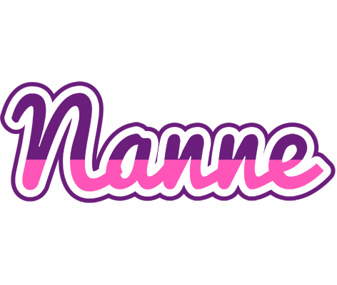 Nanne cheerful logo