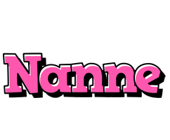 Nanne girlish logo