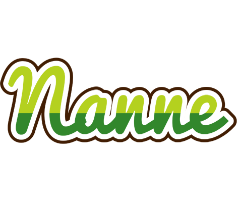Nanne golfing logo