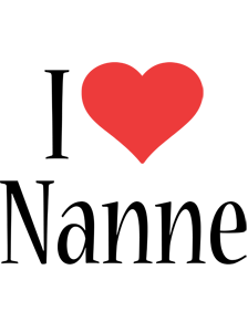 Nanne i-love logo
