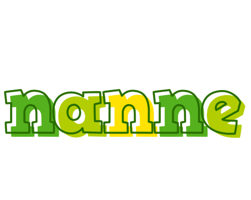 Nanne juice logo