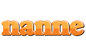 Nanne orange logo