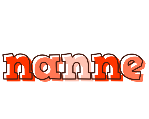 Nanne paint logo