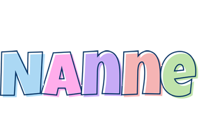 Nanne pastel logo