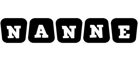 Nanne racing logo