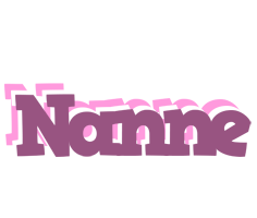 Nanne relaxing logo