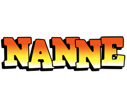 Nanne sunset logo