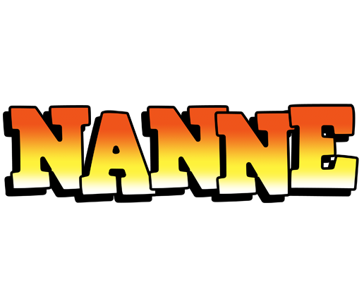 Nanne sunset logo