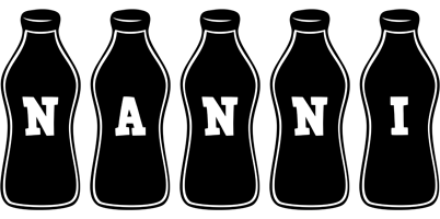 Nanni bottle logo