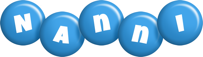 Nanni candy-blue logo