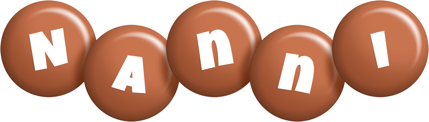 Nanni candy-brown logo