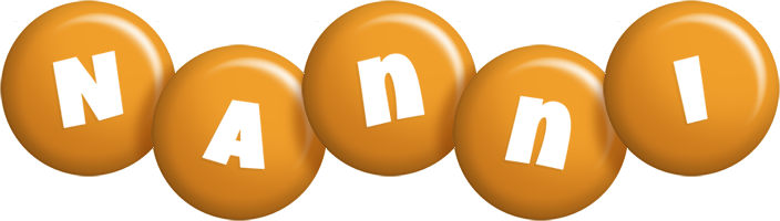 Nanni candy-orange logo