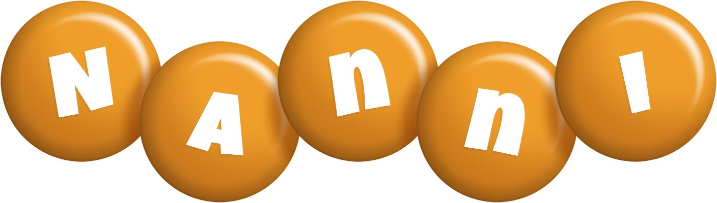 Nanni candy-orange logo