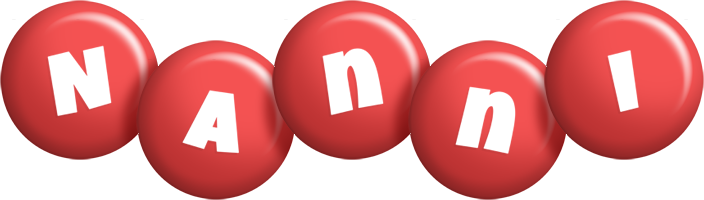 Nanni candy-red logo