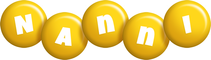 Nanni candy-yellow logo