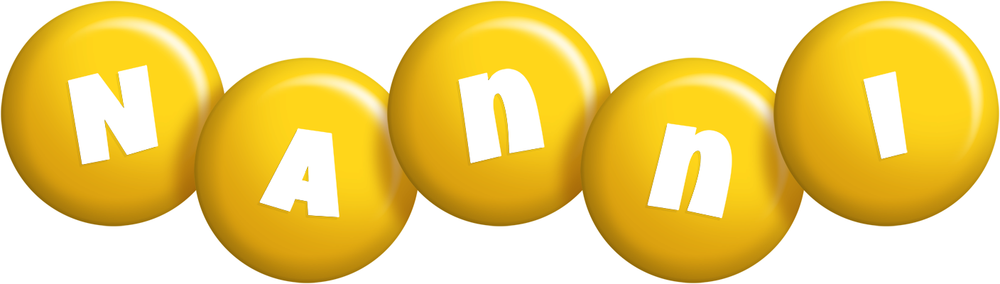 Nanni candy-yellow logo