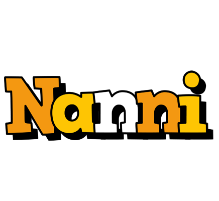 Nanni cartoon logo