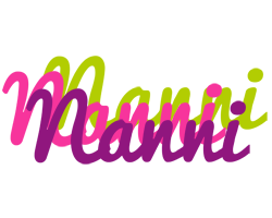 Nanni flowers logo