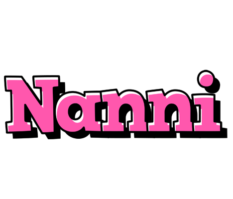 Nanni girlish logo