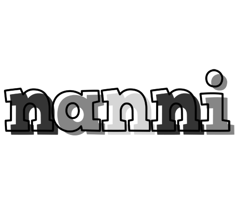 Nanni night logo