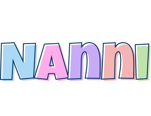 Nanni pastel logo