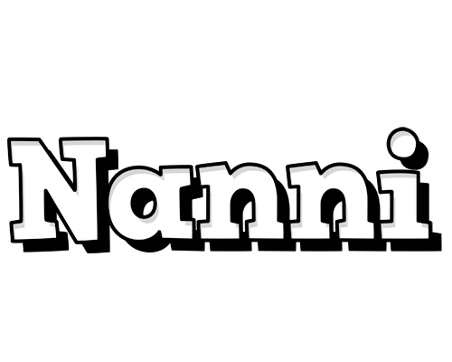 Nanni snowing logo