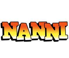 Nanni sunset logo