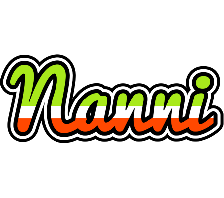 Nanni superfun logo