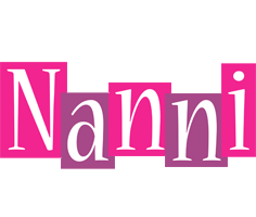 Nanni whine logo