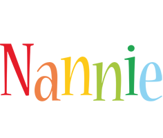 Nannie birthday logo