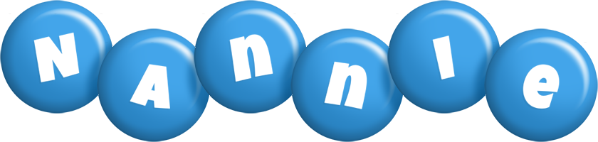 Nannie candy-blue logo