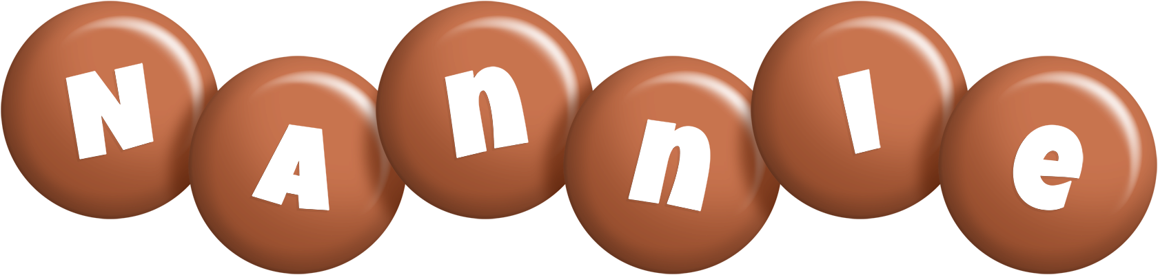 Nannie candy-brown logo