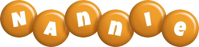 Nannie candy-orange logo