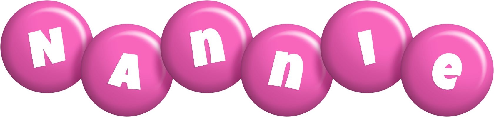 Nannie candy-pink logo