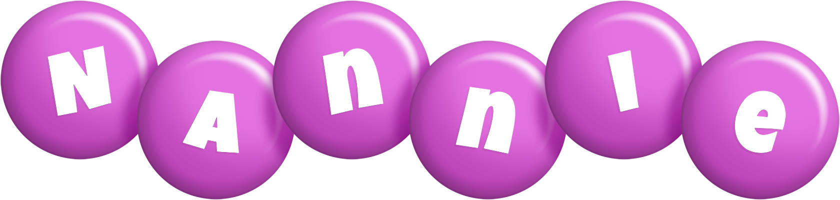 Nannie candy-purple logo