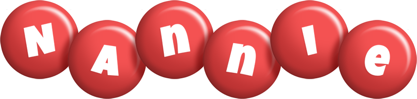 Nannie candy-red logo