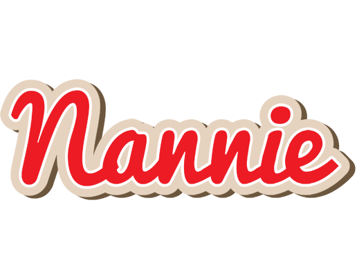 Nannie chocolate logo