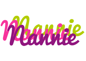 Nannie flowers logo