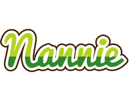 Nannie golfing logo