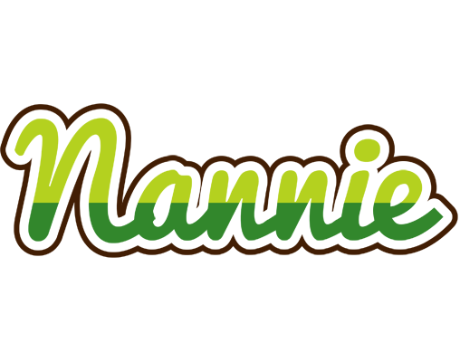 Nannie golfing logo