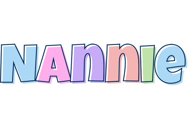 Nannie pastel logo