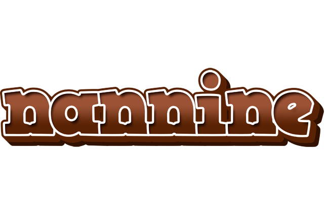 Nannine brownie logo
