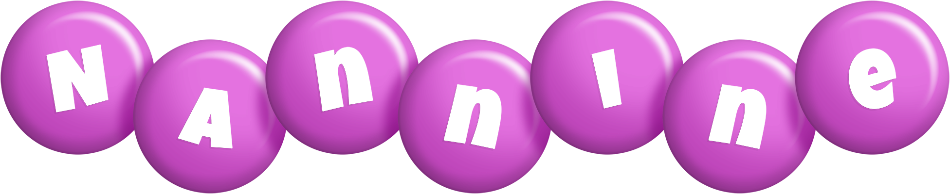 Nannine candy-purple logo