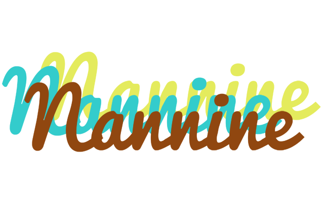 Nannine cupcake logo