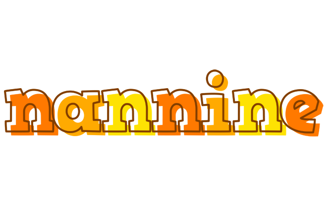 Nannine desert logo