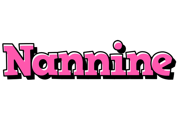 Nannine girlish logo