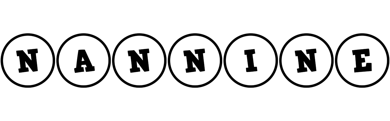 Nannine handy logo