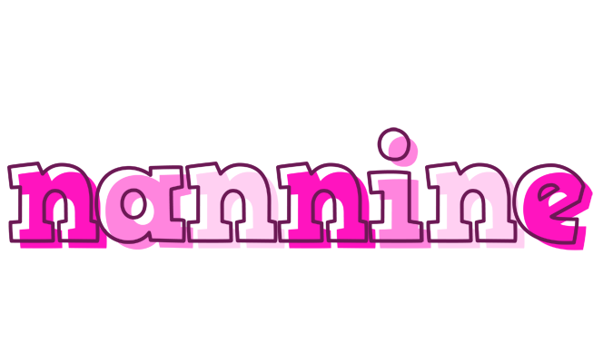 Nannine hello logo